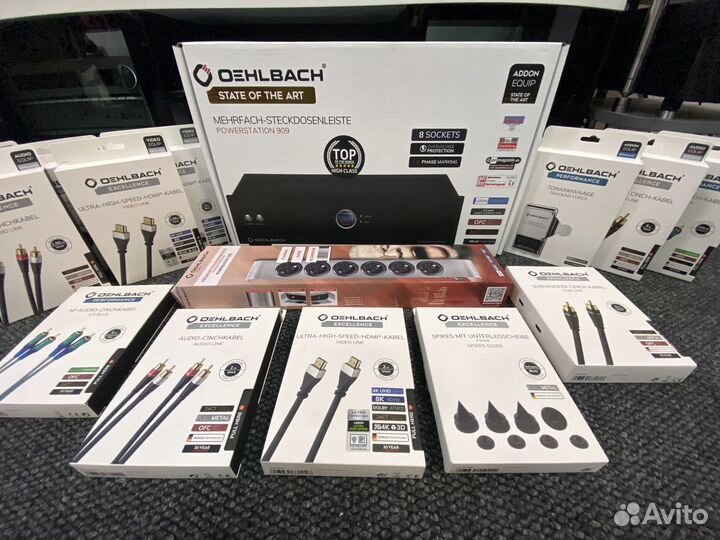 Кабели и аксессуары Oehlbach (в наличии/под заказ)