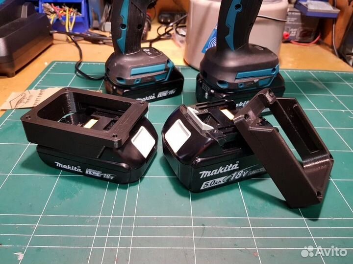 Держатель (адаптер) аккумуляторов Makita