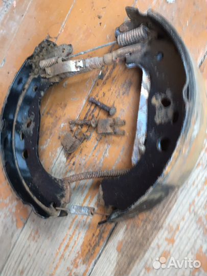Механизм задних колодок левый Fiat Doblo