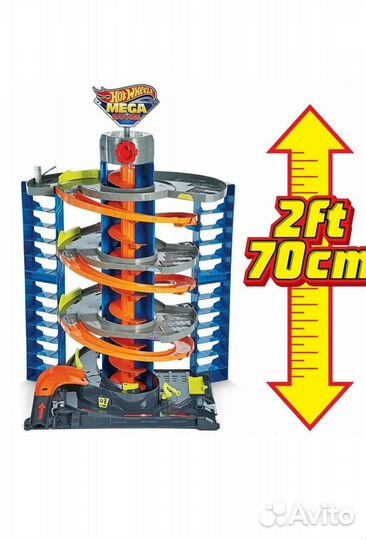 Hot Wheels Сити мега Гараж GTT95. новый