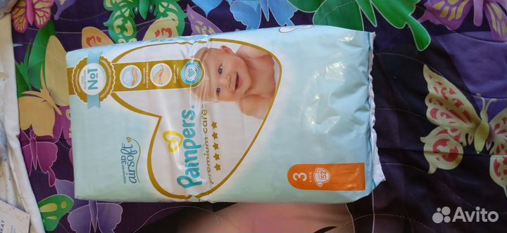 Памперсы детские 3