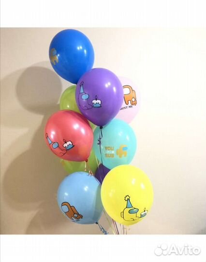 Воздушные шары набор 10шт новые
