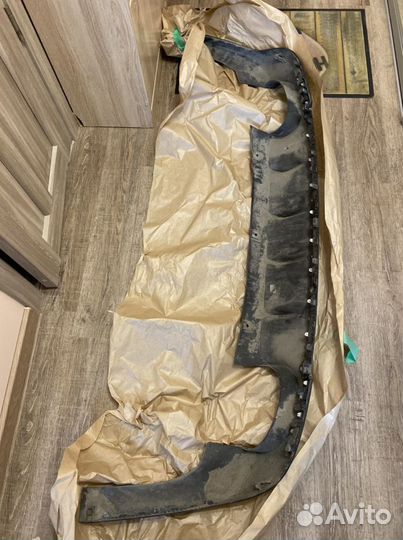 Диффузор на задний бампер kia optima 2018-2020