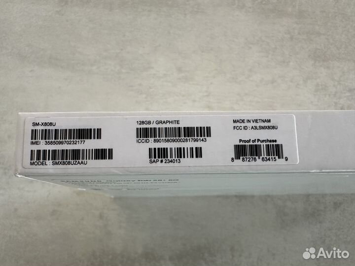 Новый планшет samsung galaxy tab s8 plus с сим