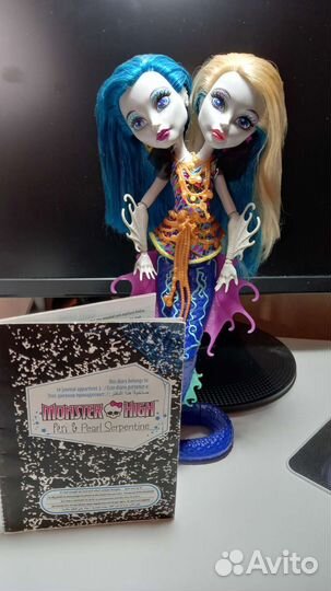 Кукла монстер хай Пери и Пёрл 2015 года