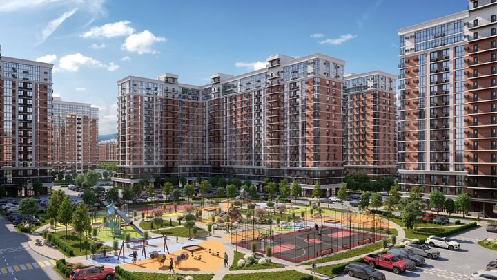 3-к. квартира, 83,7 м², 6/16 эт.