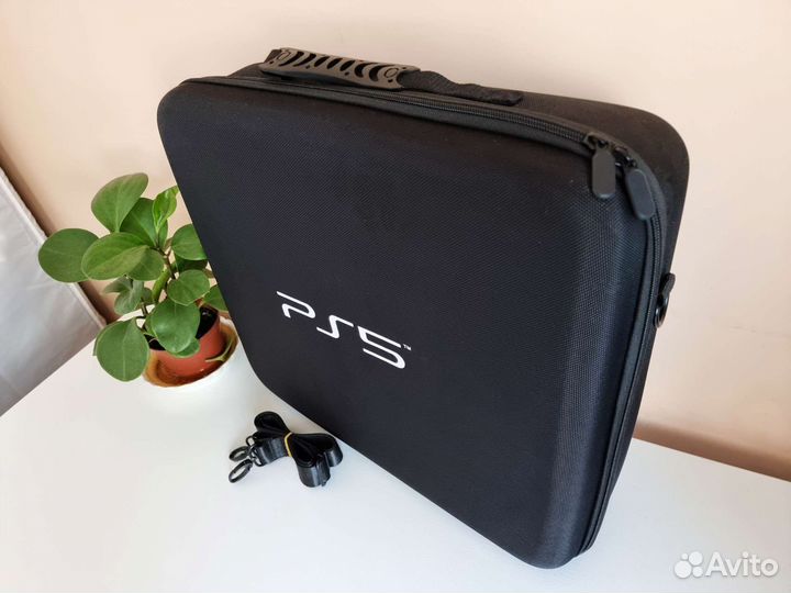 Сумка Кейс PS5 Playstation 5 Черная