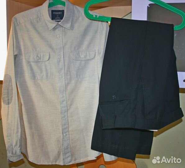 Школьная форма рубашки и брюки, замеры