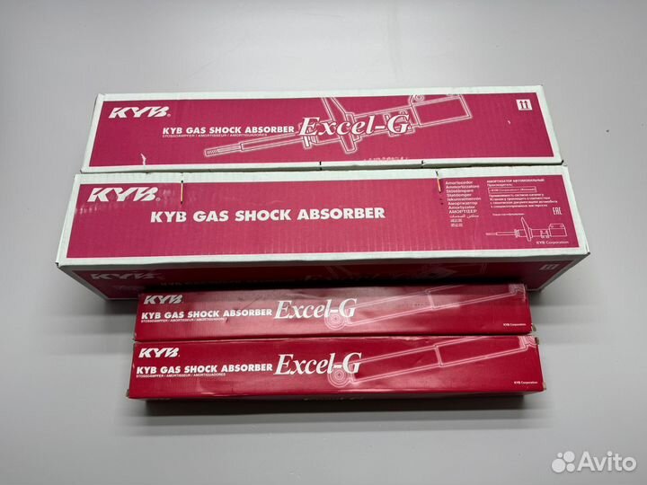 Комплект амортизаторов tems KYB Prado 120