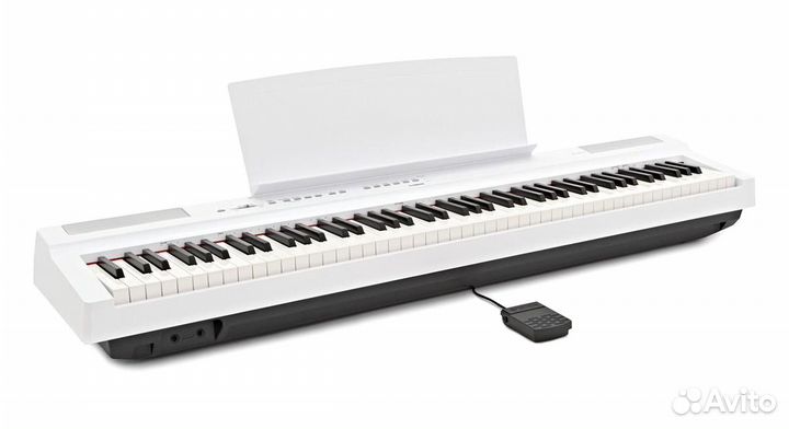 Yamaha P-125WH портативное цифровое пианино