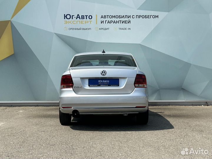 Volkswagen Polo 1.6 AT, 2018, 90 655 км