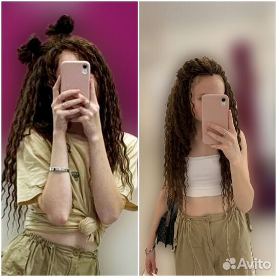 Афролоконы, афронаращивание, де косы, косы