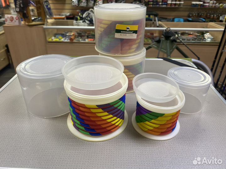 Коробка для поводков круглая Cormoran