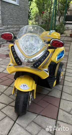 Детский мотоцикл на аккумуляторе