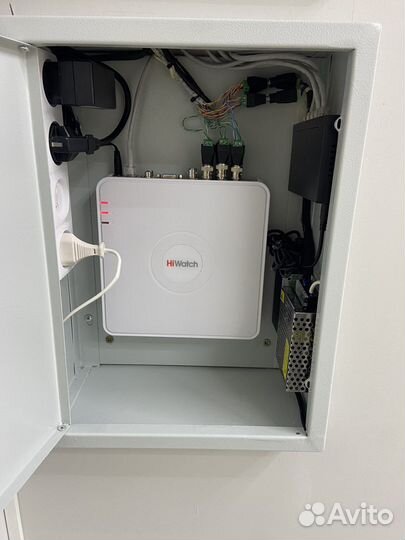 Установка камер видеонаблюдения