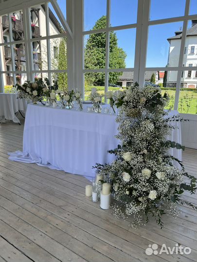 Декор свадебных банкетов