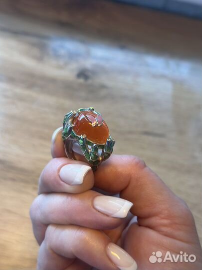 Серебряное кольцо