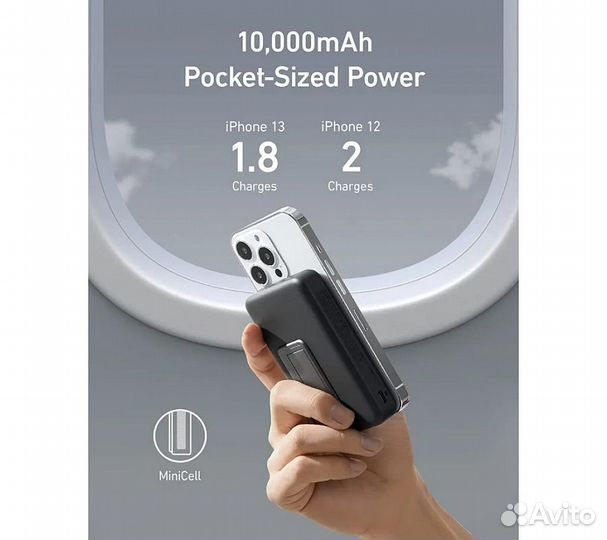 Внешний аккумулятор Anker PowerCore Mag-Go 10000 m