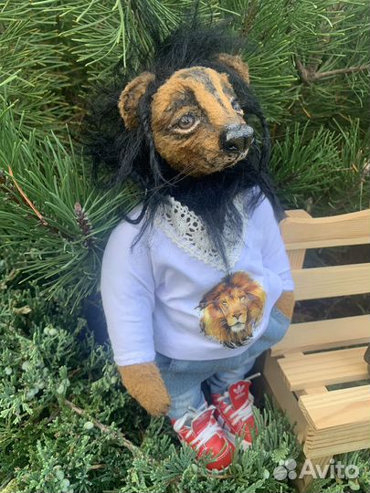 Львы Тедди - ручная работа