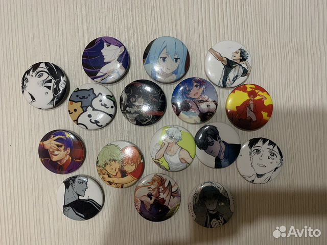 Аниме значки