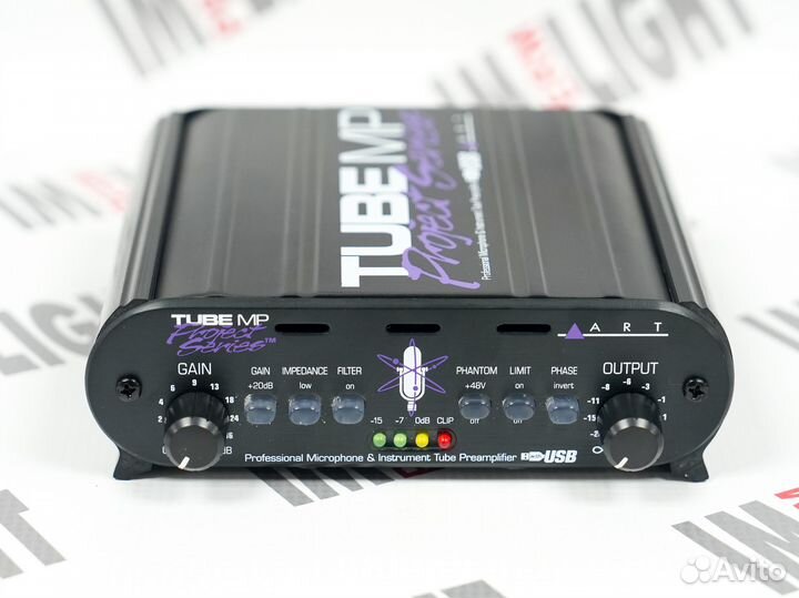 ART tube MP PS USB, микрофонный предусилитель
