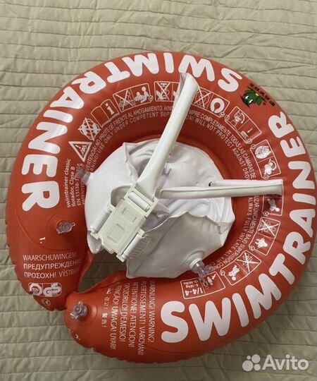 Круг для плавания swimtrainer красный от 3 мес