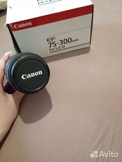 Объектив Canon ef 75 300mm