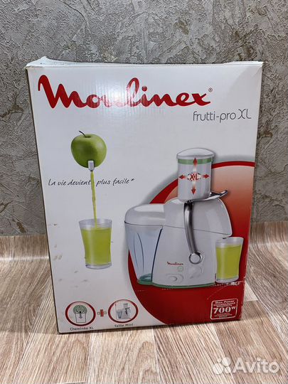 Соковыжималка Moulinex frutti-pro XL JU40013E