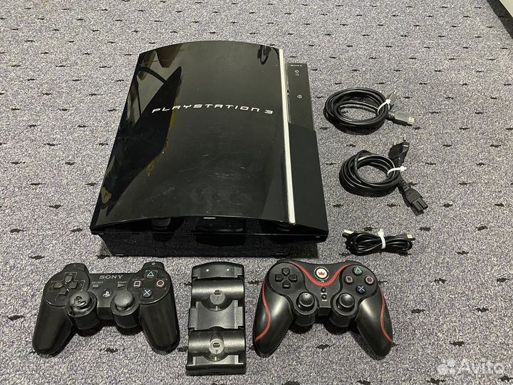 Sony PlayStation 3 прошитая + игры