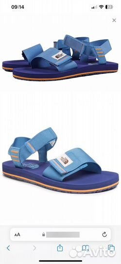 Сандалии мужские the north face оригинал