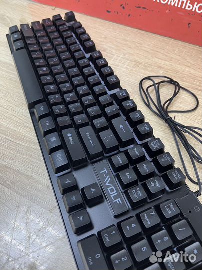 Клавиатура с подсветкой T-Wolf T20