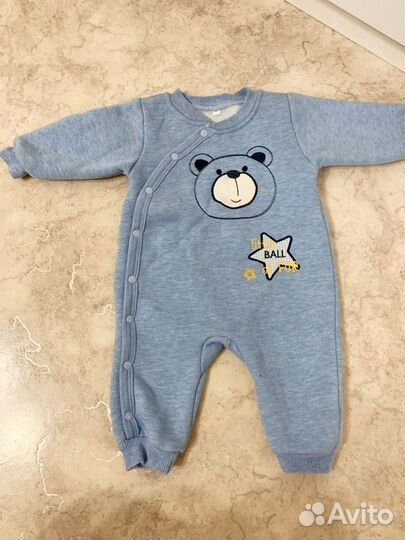 Комбинезон с начесом 68