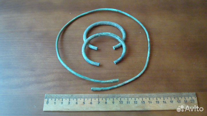 Гривна, браслеты. Набор, Скифы. Кобань, антика