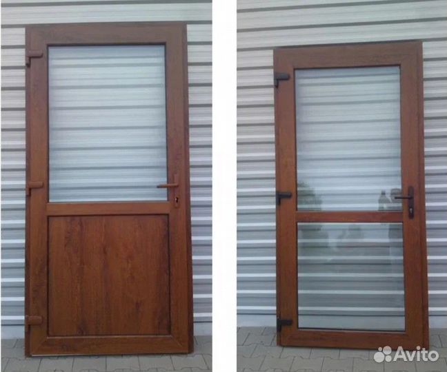 Пластиковые двери