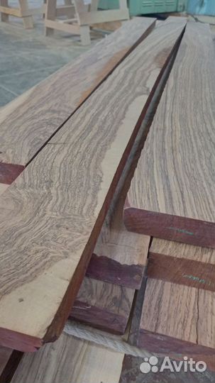Доска тик 45 мм строганная