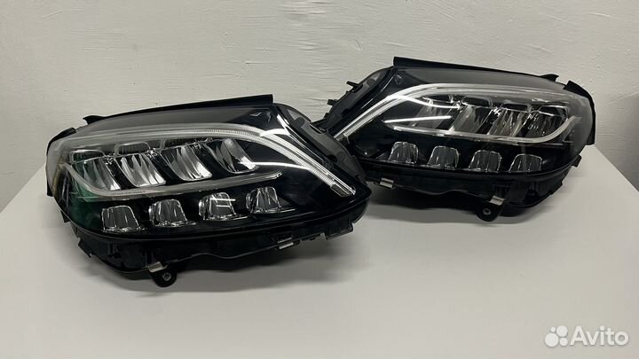 Фары передние Mercedes W205 рестайлинг