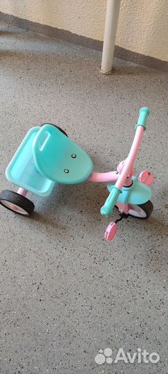 Детский трехколесный велосипед бу