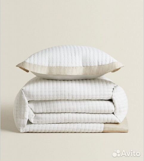 Комплект zara (покрывало+подушечки с наволочками)