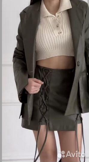 Кроп топ вязаный российского бренда Engi bar