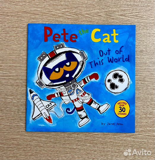 Pete the Cat. Космос книги на английском