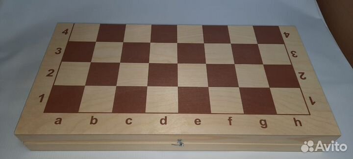 Шахматы из ABS-пластика с утяжелит. с доской 47 см