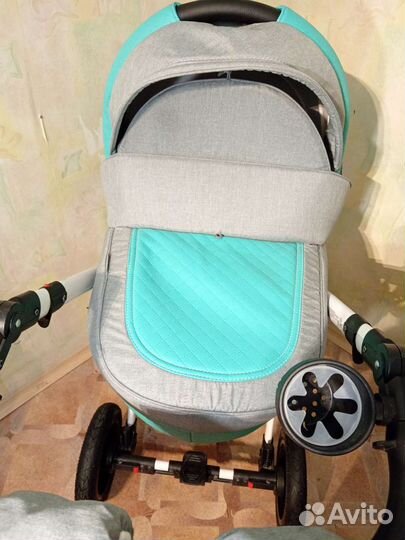 Коляска 3 в 1 adamex barletta eco