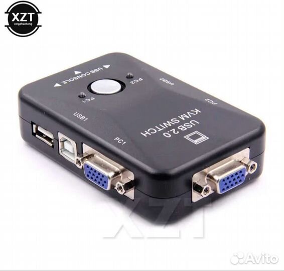 KVM-2 свитч переключатель на 2 PC