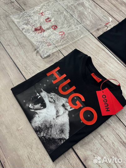 Футболка Hugo Boss мужская люкс