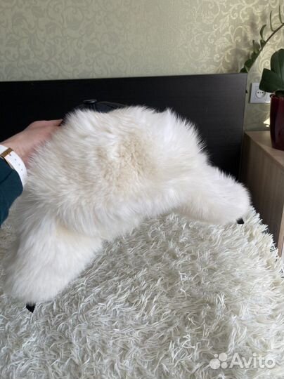 Шапка натуральный мех ушанка