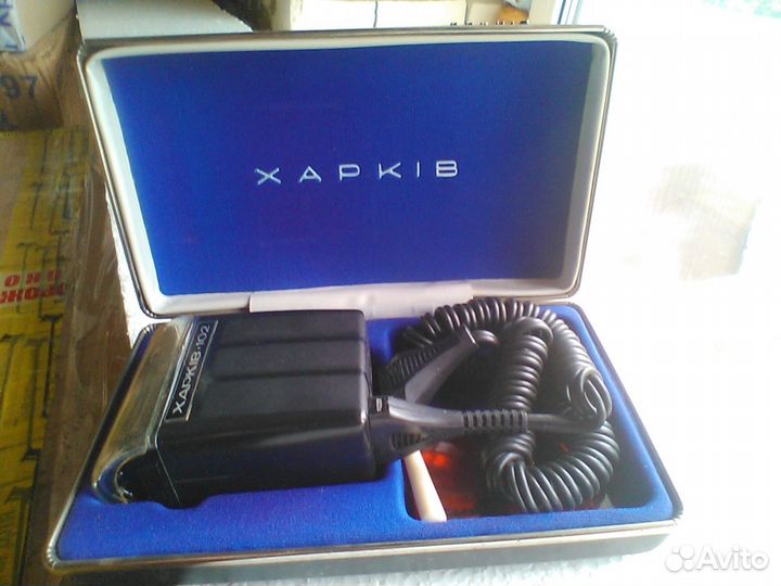 Винтажная электробритва советских времен