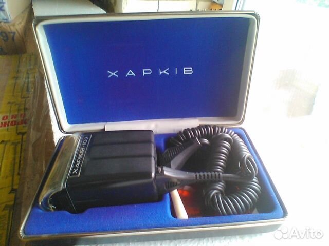 Винтажная электробритва советских времен