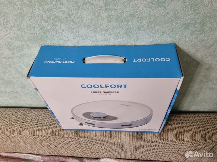 Робот пылесос Coolfort CF-3201 новый