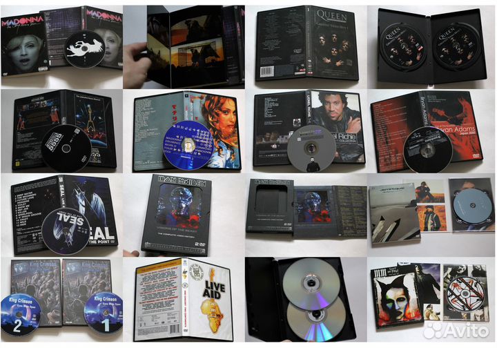 Зарубежная музыка на DVD