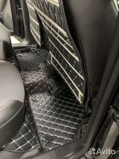 Автоковрики люкс из экокожи на Opel Vectra